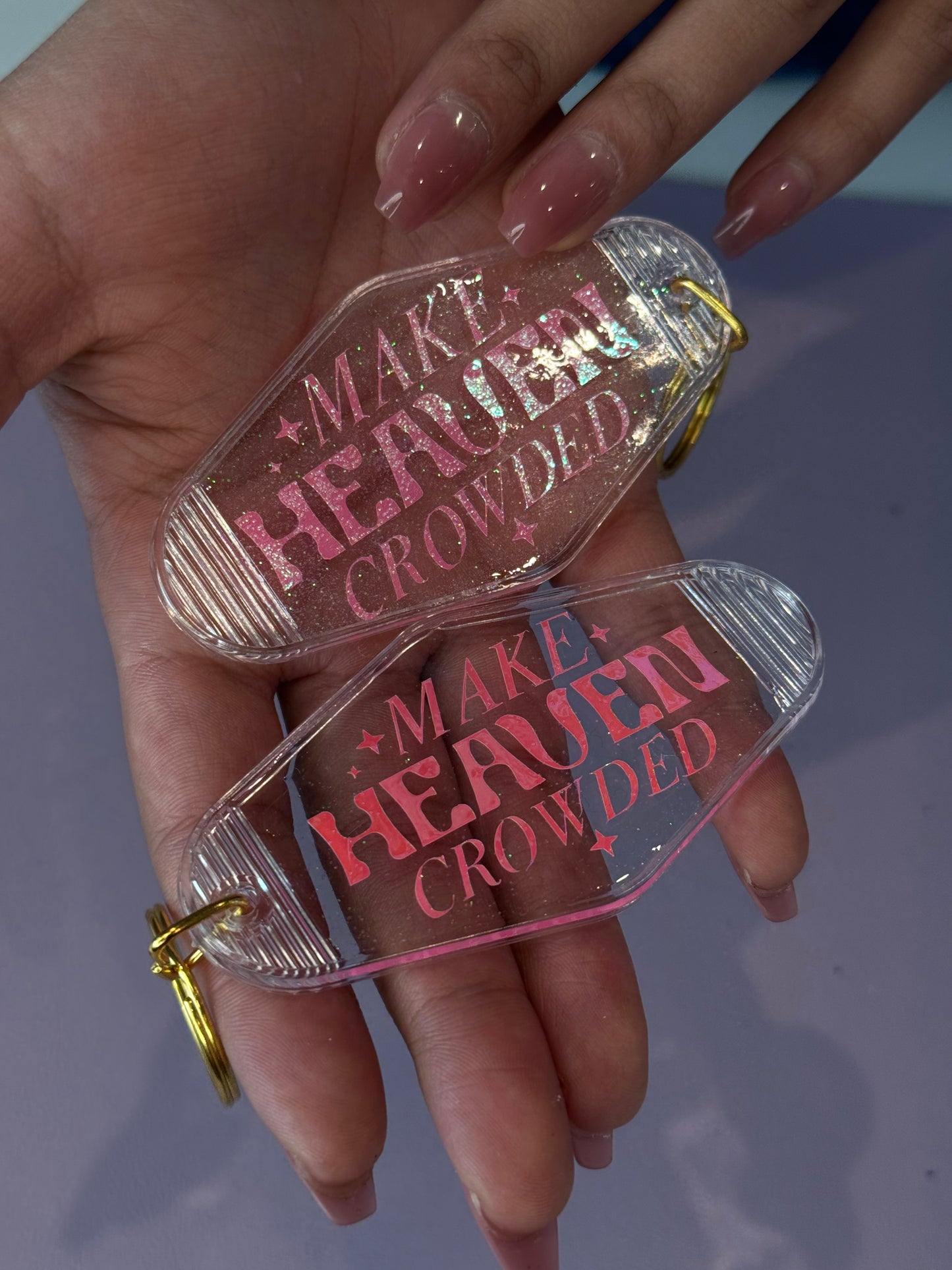 Make Heaven Crowed Key Chain